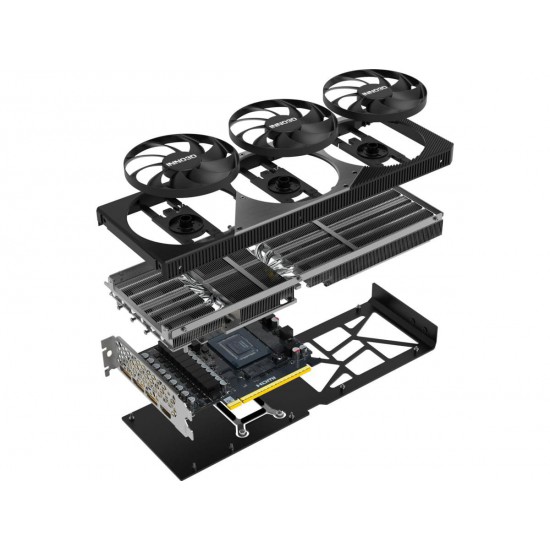 การ์ดจอ VGA INNO3D GeForce RTX5070 X3 OC 12Gb GDDR7 (N50703-12D7X-195064L) สามารถออกใบกำกับภาษีได้