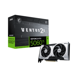 การ์ดจอ VGA MSI Geforce RTX5060 TI Ventus 2X OC Plus 8G GDDR7 (912-V536-024) สามารถออกใบกำกับภาษีได้