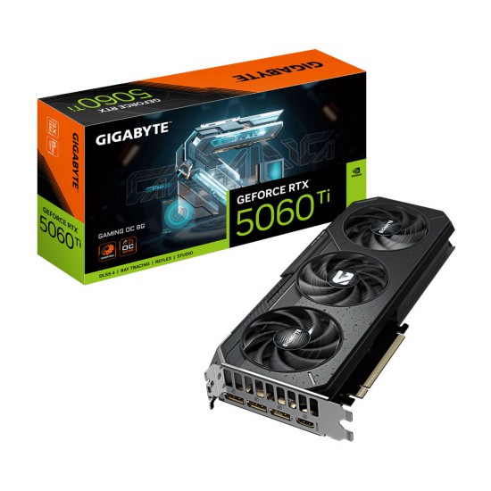 การ์ดจอ VGA Gigabyte Geforce RTX5060 Ti  GAMING OC  8Gb GDDR7 128-bit (rev.1.0)(GV-N506TGAMING OC-8GD) สามารถออกใบกำกับภาษีได้