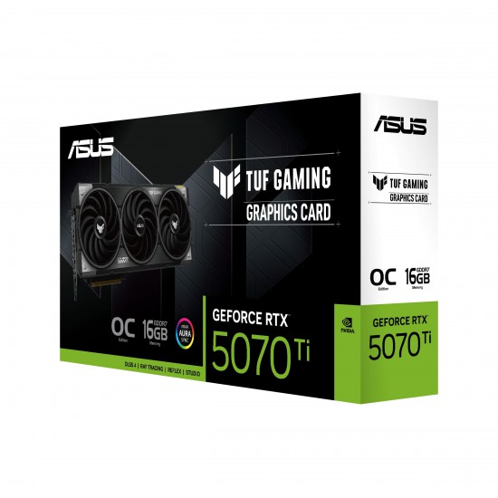 การ์ดจอ VGA Asus TUF Gaming Geforce RTX5070Ti OC Edition 16Gb GDDR7(TUF-RTX5070Ti-O16G-GAMING) สามารถออกใบกำกับภาษีได้