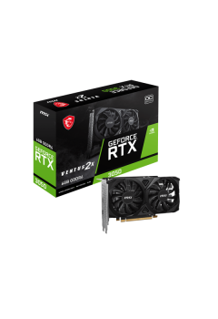การ์ดจอ VGA MSI Geforce RTX3050 Ventus 2X E 6GB GDDR6 OC(912-V812-055) สามารถออกใบกำกับภาษีได้
