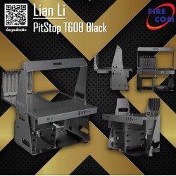 (CASE) Lian Li PitStop T60B Black