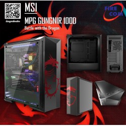 (CASE) MSI MPG GUNGNIR 100D Battle with the Dragon