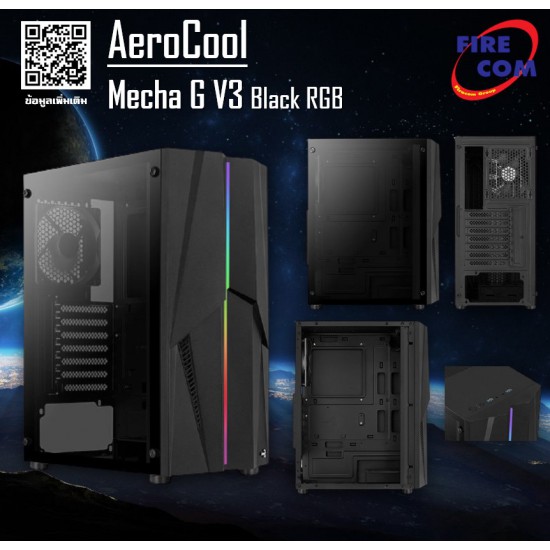 (CASE) AeroCool MechaG V3 Black RGB