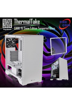 (CASE) ThermalTake S300 TG Snow Edition