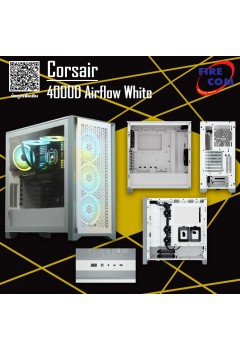 (CASE) Corsair 4000D Airflow White