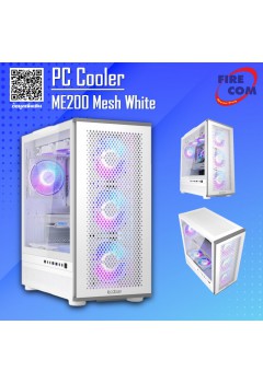 (CASE) PC Cooler ME200 Mesh White