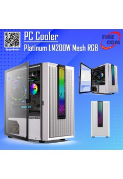 (CASE) PC Cooler Platinum LM200W Mesh RGB