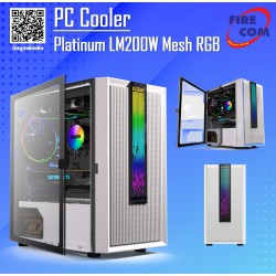 (CASE) PC Cooler Platinum LM200W Mesh RGB