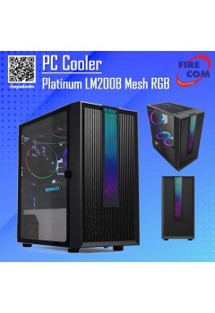 (CASE) PC Cooler Platinum LM200B Mesh RGB