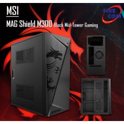 (CASE) MSI MAG Shield M300 Black Mid-Tower Gaming