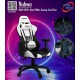 เก้าอี้คอมพิวเตอร์ Nubwo NBCH-07 Black/White Gaming Seat Chair (15244) (ขาเหล็ก) สามารถออกใบกำกับภาษีได้