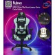 Gaming Chair (เก้าอี้เกมมิ่ง) Nubwo NBCH-11 Black/Mint Green Gaming Seat Chair Emperor Series Caster Edition (21245) ขาเหล็ก