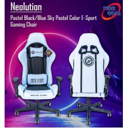 เก้าอี้เกมมิ่ง Neolution Pastel Black/Blue Sky Pastel Color E-Sport Gaming Chair