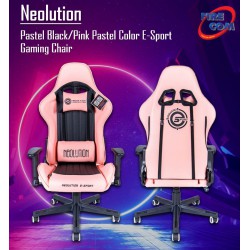 เก้าอี้เกมมิ่ง Neolution Pastel Black/Pink Pastel Color E-Sport Gaming Chair