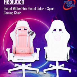 เก้าอี้เกมมิ่ง Neolution Pastel White/Pink Pastel Color E-Sport Gaming Chair