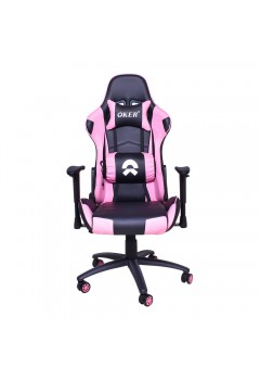 เก้าอี้คอมพิวเตอร์ Oker GAMING CHAIR  X9008 (ดำ/ชมพู) สามารถออกใบกำกับภาษีได้
