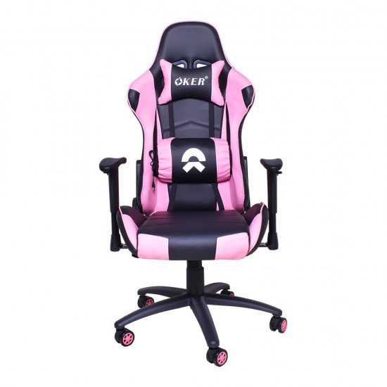 เก้าอี้คอมพิวเตอร์ Oker GAMING CHAIR  X9008 (ดำ/ชมพู) สามารถออกใบกำกับภาษีได้