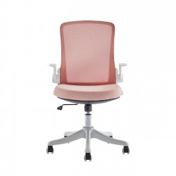 เก้าอี้สำนักงาน Deli DLI-91106 (Pink) Staff Chair (เก้าอี้พนักงาน) สามารถออกใบกำกับภาษีได้