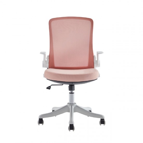 เก้าอี้สำนักงาน Deli DLI-91106 (Pink) Staff Chair (เก้าอี้พนักงาน) สามารถออกใบกำกับภาษีได้