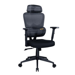 เก้าอี้คอมพิวเตอร์ Nubwo NXRG04 Black Ergonomic Fabric Memory Foam สามารถออกใบกำกับภาษีได้