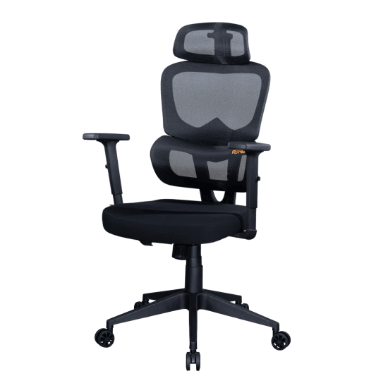 เก้าอี้คอมพิวเตอร์ Nubwo NXRG04 Black Ergonomic Fabric Memory Foam สามารถออกใบกำกับภาษีได้