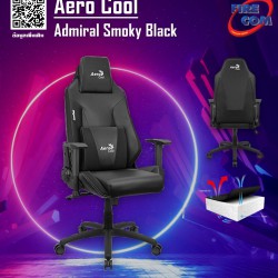 (GAMING CHAIR) Aero Cool Admiral Smoky Black Air Tech Gaming Chair