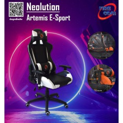 (GAMING CHAIR) Neolution Chair Artemis Black-White E-Sport