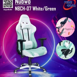 (GAMING CHAIR) NUBWO NBCH-07 White/Green