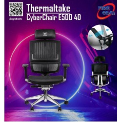 เก้าอี้เกมมิ่ง Thermaltake Cyberchair E500 Black Comfort size 4D