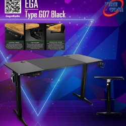(GAMING TABLE) EGA Type GD7 Black