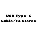 USB Type-C Cable/To Stereo