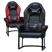 Poltrona gaming Gammec GT4 bianco-nera - CiampiStore