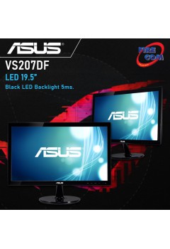 (Monitor) Asus VS207DF LED19.5" Black LED Backlight 5ms. (VGA)