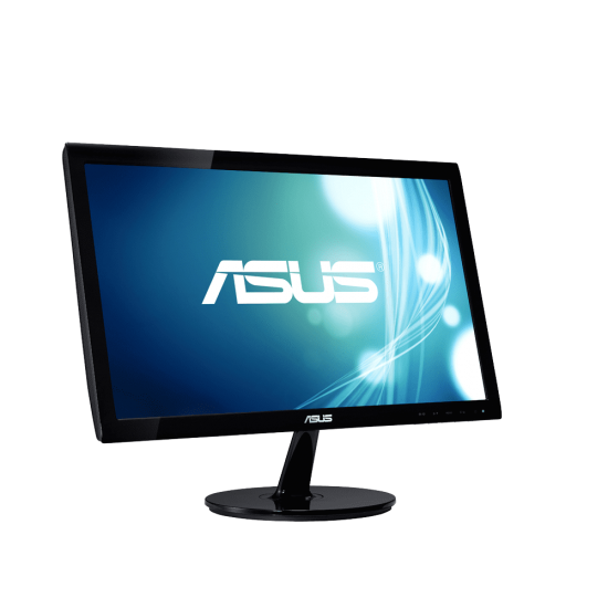 (Monitor) Asus VS207DF LED19.5" Black LED Backlight 5ms. (VGA)