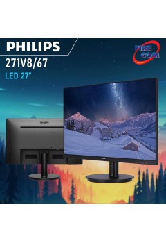 จอ Monitor Philips 271V8/67 Black LED 27" Full HD V-Line สามารถออกใบกำกับภาษีได้