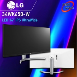 (Monitor)LG 34WK650-W LED 34” IPS UltraWide