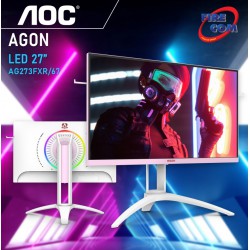 Monitor AOC AGON AG273FXR/67 LED27" White/Pink FHD IPS Gaming