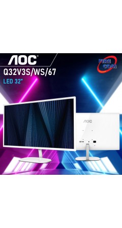 จอ Monitor AOC Q32V3S/WS/67 LED 31.5" IPS 2K QHD 75Hz.4ms.(2560x1440) สามารถออกใบกำกับภาษีได้