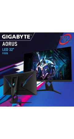 จอ Monitor Gigabyte AORUS FI32Q 31.5" QHD IPS Gaming 165Hz 1ms. (2HDMI,DPP) สามารถออกใบกำกับภาษีได้
