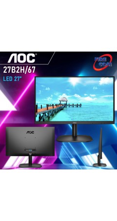 จอ Monitor AOC 27B2H/67  27" LED IPS (RGB,HDMI) สามารถออกใบกำกับภาษีได้