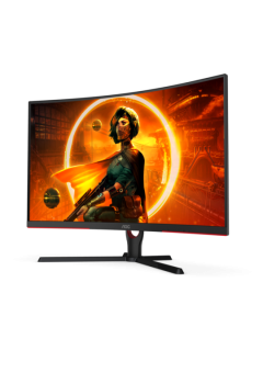 จอ Monitor AOC C32G3E/67 31.5" LED Curved Gaming Full HD 1ms. (2HDMI,DPP)Gaming 165Hz. สามารถออกใบกำกับภาษีได้