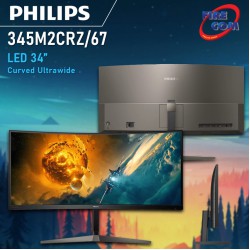 Monitor Philips 345M2CRZ/67 LED 34" Curve Ultra wide WQHD