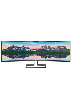 MONITOR Philips 499P9H1/67 49" VA Curve SuperWide 60Hz (VA, DP, HDMI, USB) สามารถออกใบกำกับภาษีได้