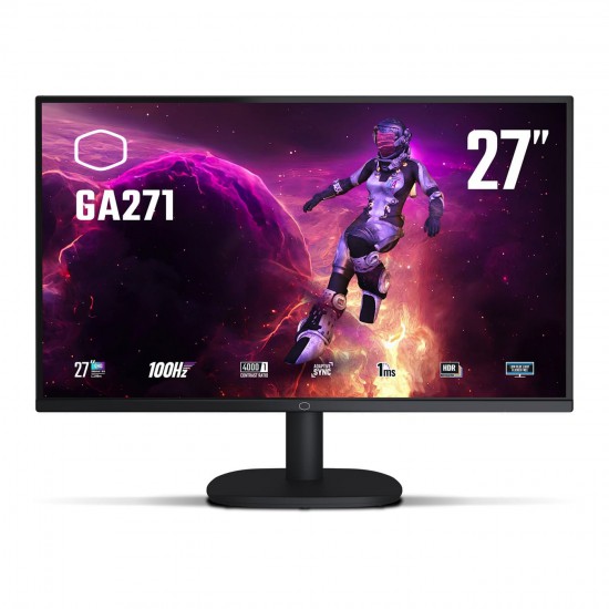 Monitor Cooler Master GA271 27" QHD 100Hz,1ms,16:9(HDMI 1,VGA) CMI-GA271-US สามารถออกใบกำกับภาษีได้