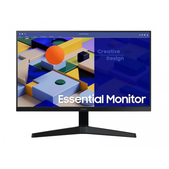 Monitor Samsung Essential LS24C310EAE/XXT 24" FHD 75Hz,5ms,FreeSync (IPS,VGA,HDMI) (สามารถออกใบกำกับภาษีได้)