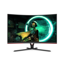 Monitor AOC CQ32G3SE/67 31.5" Curved Gaming 1ms.2K HDR 165Hz FREESYNC (2HDMI-DP) สามารถออกใบกำกับภาษีได้