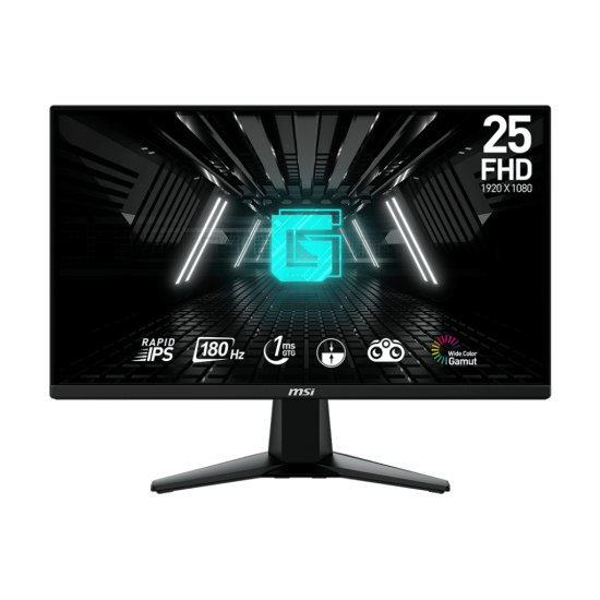 จอ Monitor MSI G255F 24.5" Gaming IPS 180Hz,1ms,Adaptive Sync สามารถออกใบกำกับภาษีได้
