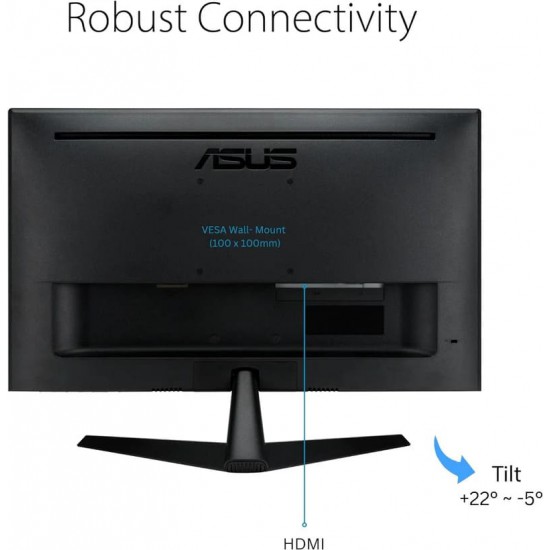 จอ Asus VY249HF-R 23.8" Eye Care Gaming FHD (1920x1080),IPS,100Hz,1ms สามารถออกใบกำกับภาษีได้