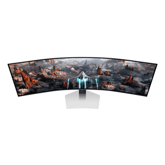 จอ Samsung Odyssey G9 LS49CG934SEXXT 49" DQHD 240Hz Curved Gaming OLED 2K สามารถออกใบกำกับภาษีได้